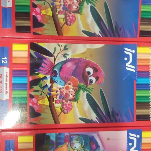 مداد رنگ 12 البرز